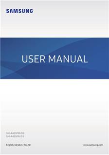 Samsung Galaxy A40 2021 manual. Camera Instructions.